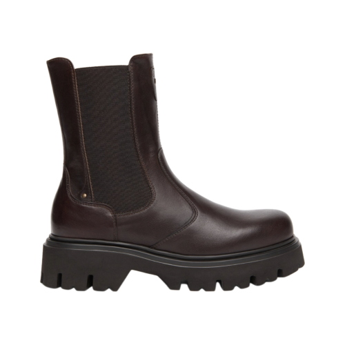 Damen-Chelsea-Stiefeletten NeroGiardini aus Leder I618061D