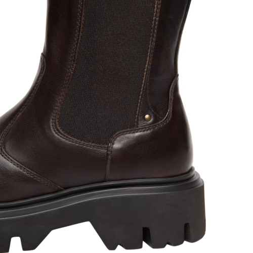 Damen-Chelsea-Stiefeletten NeroGiardini aus Leder I618061D