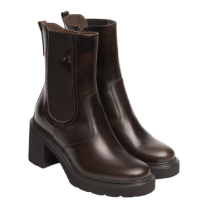 Damen-Chelsea-Stiefeletten NeroGiardini aus Leder I618081D