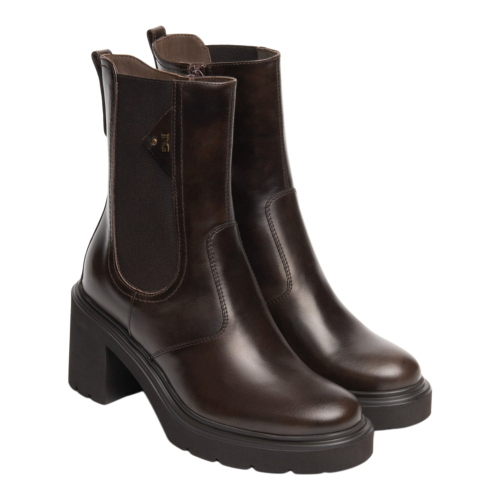 Damen-Chelsea-Stiefeletten NeroGiardini aus Leder I618081D