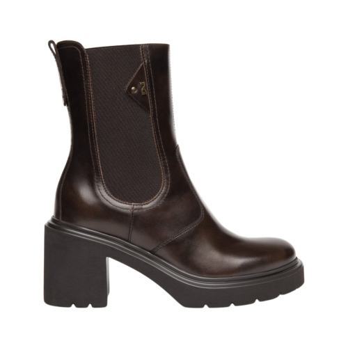 Damen-Chelsea-Stiefeletten NeroGiardini aus Leder I618081D