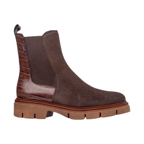 Damen-Chelsea-Boots Callaghan TUNA aus Veloursleder 36902