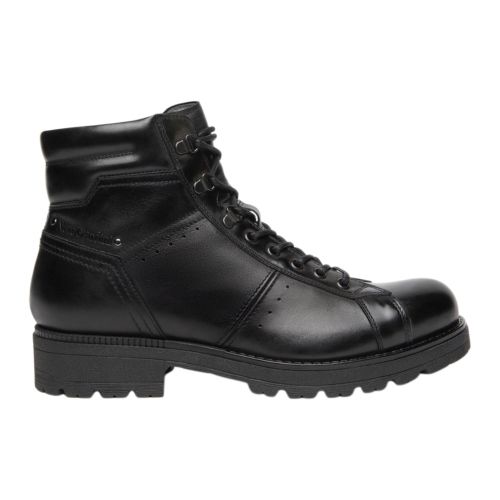 Herren-Combat-Boots NeroGiardini aus Leder I601400U