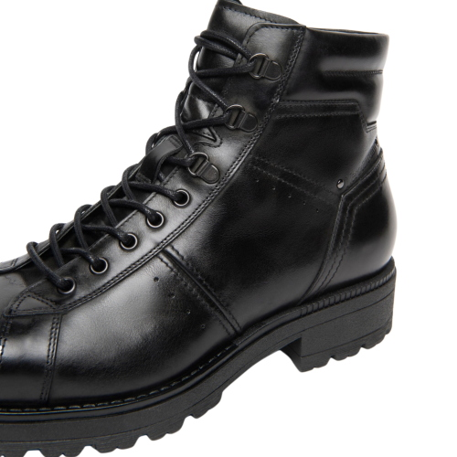 Herren-Combat-Boots NeroGiardini aus Leder I601400U