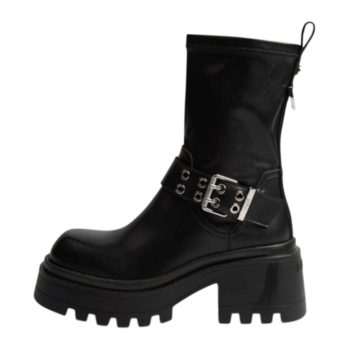 Stivali  Buffalo da donna LIV SOCK BOOT-VEGAN nappa black XE08