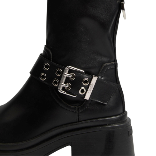 Stivali  Buffalo da donna LIV SOCK BOOT-VEGAN nappa black XE08