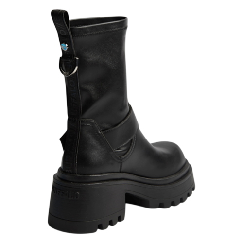 Stivali  Buffalo da donna LIV SOCK BOOT-VEGAN nappa black XE08
