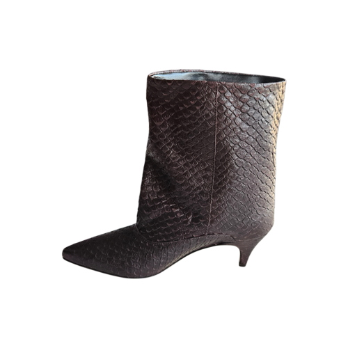 Stivaletti tronchetti OVYé da donna in pelle ANACONDA S004ANA