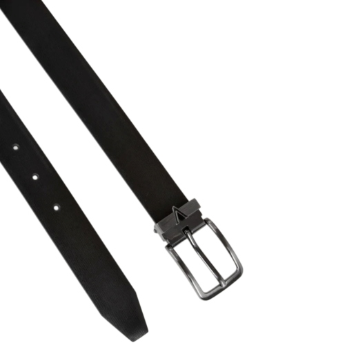 Men’s Valentino DINAMIX Reversible Leather Belt Black and Brown VCPACJ02