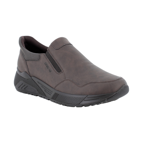 Chaussures slip-on homme EnvalSoft en cuir marron 2242911