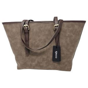 Sac shopping IGI&CO pour femme effet nubuck 2195711