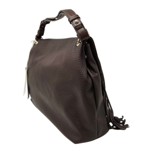 Borse CAFéNOIR a spalla con pattina effetto pelle con grana grossa BC1103