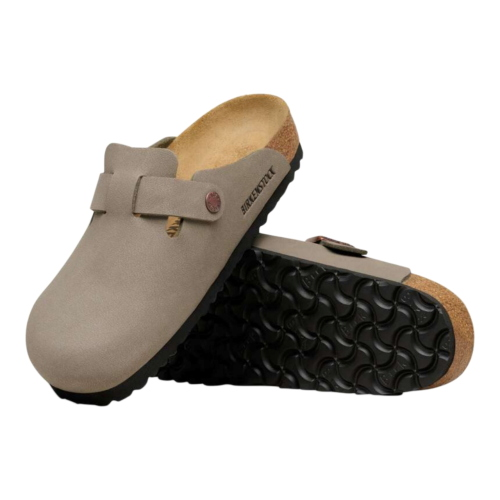 Scarpe Sabot Birkenstock  Boston SYN 2.0 Stone unisex 1033068