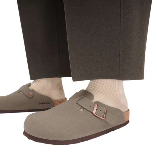 Scarpe Sabot Birkenstock  Boston SYN 2.0 Stone unisex 1033068
