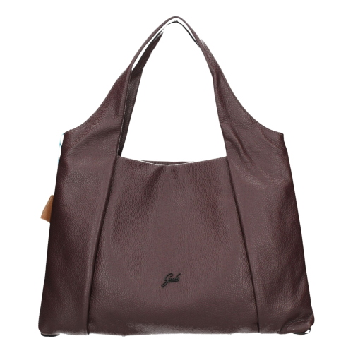 Gabs ZEYNEP LARGE Amalfi Bull Black Shoppingtasche aus genarbtem Kalbsleder