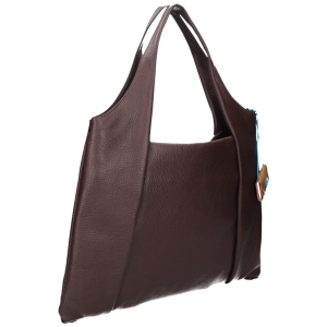 Gabs ZEYNEP LARGE Amalfi Bull Black Shoppingtasche aus genarbtem Kalbsleder