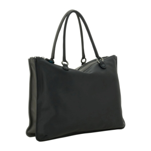 Bolso shopping de oficina Gabs G10 DUO OFFICE BAG LARGE de piel lisa bicolor G012620T3X3220
