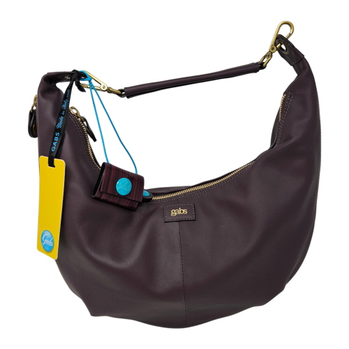Borse a spalla shopping Gabs G13 ROUNDY + LARGE - Linea Plus in pelle G012590T3X3146