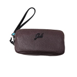 Borsellino Gabs GFOLDERBIG - Linea Small Leather Goods Bull Black in pelle di vitello martellato G000120NDX2428