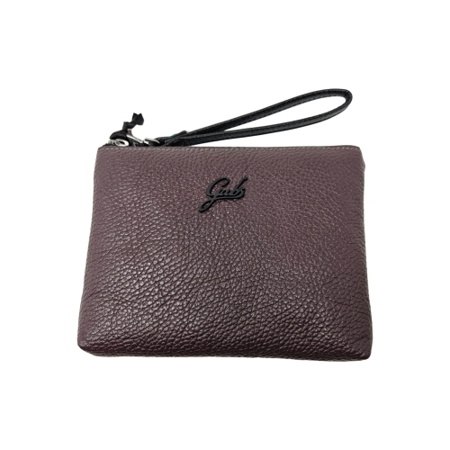 Portafogli borsellino Gabs AMINA M - Linea Small Leather Goods Bull Black  in pelle di vitello martellato G002400T2X2428