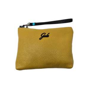 Portafogli borsellino Gabs AMINA M - Linea Small Leather Goods Bull Black  in pelle di vitello martellato G002400T2X2428