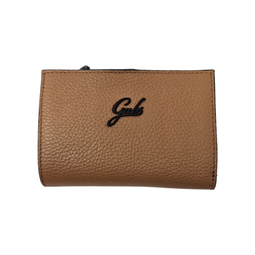 Portafogli Gabs GMONEY14 - Linea Small Leather Goods Bull Black - in pelle di vitello martellato G000130NDX2428