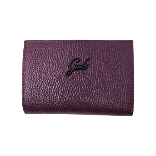 Portafogli Gabs GMONEY14 - Linea Small Leather Goods Bull Black - in pelle di vitello martellato G000130NDX2428
