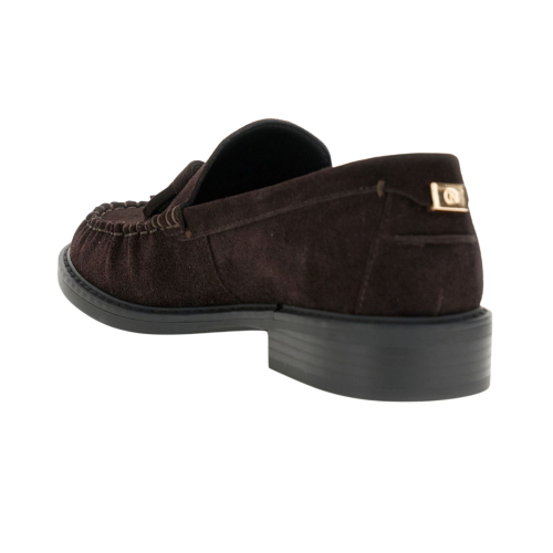 CAFèNOIR Damen Loafer aus Veloursleder EM6013
