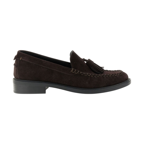 CAFèNOIR Damen Loafer aus Veloursleder EM6013