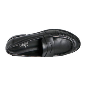 Mocasines de ante negro para mujer OVYè SO ROSY LAVATO F.Micro