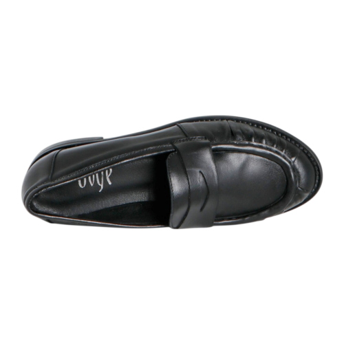 Mocasines de ante negro para mujer OVYè SO ROSY LAVATO F.Micro