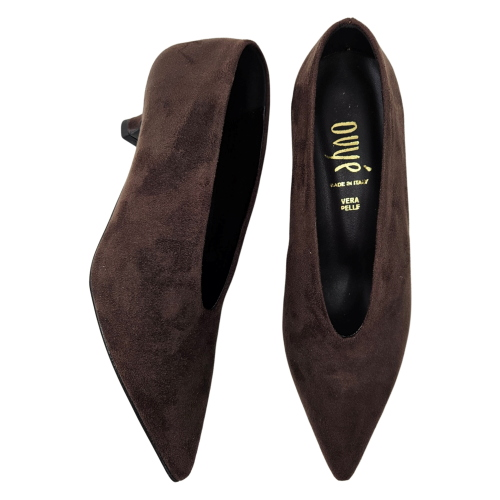 Scarpe Dècolletè OVYè da donno scamosciato LF894M136CAM