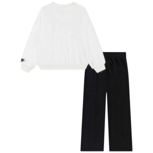 Tute completi Nike Tuta Bambina Retro French Terry Wide Leg - 36P178