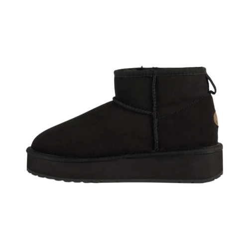 Bottines Plateforme Femme EMU Australia Stinger Micro Flatform 2.0 Noir W13296