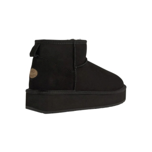 Bottines Plateforme Femme EMU Australia Stinger Micro Flatform 2.0 Noir W13296