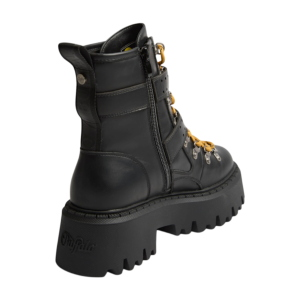 Buffalo Aspen Hike Mid Vegan Nappa Women's Ankle Boots Black