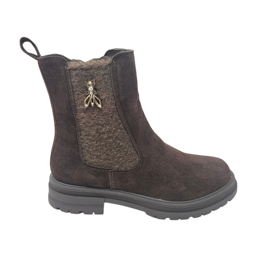 Patrizia Pepe Girl Suede Ankle Boots PPK427