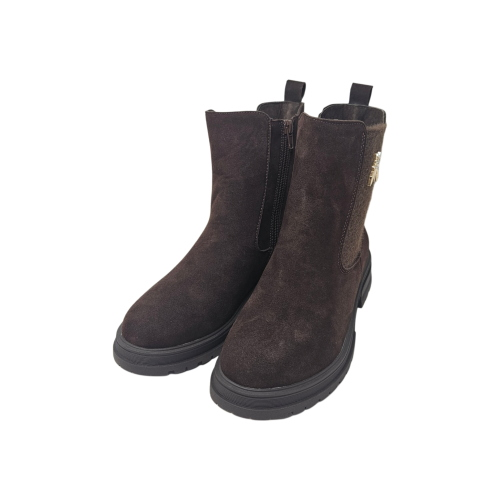 Patrizia Pepe Girl Suede Ankle Boots PPK427