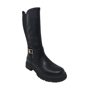 Patrizia Pepe Girl Hohe Lederstiefel PPK429
