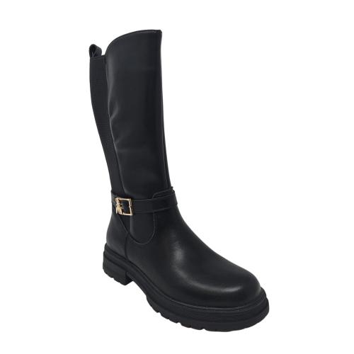 Patrizia Pepe Girl Hohe Lederstiefel PPK429