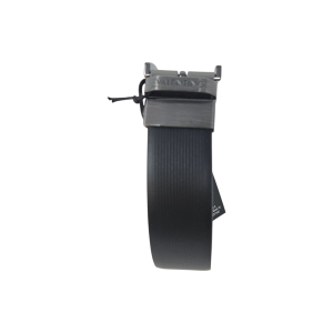 Cintura Valentino FLUX da uomo in pelle double face nero e marrone VCPA7F02