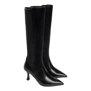 Stivali NeroGiardini da donna in pelle Materiale Tecnico I410835DE