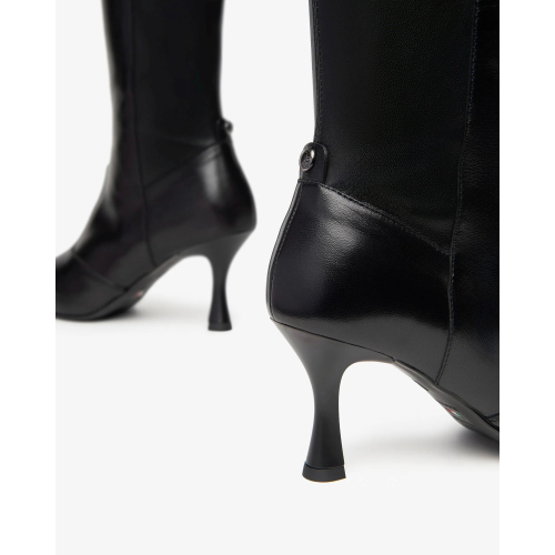 Stivali NeroGiardini da donna in pelle Materiale Tecnico I410835DE