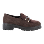 Mocassini EnvalSoft da donna in camoscio caffè 2257311