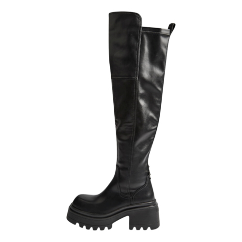 Botas Altas de Mujer Buffalo Liv Overknee de Napa Vegana Negra XE08