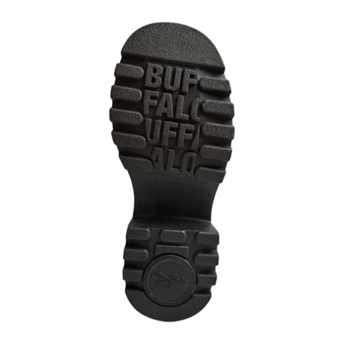 Botas Altas de Mujer Buffalo Liv Overknee de Napa Vegana Negra XE08