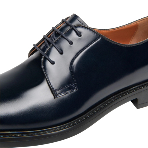 NeroGiardini Men's Leather Lace-Up Derby Shoes I601251U