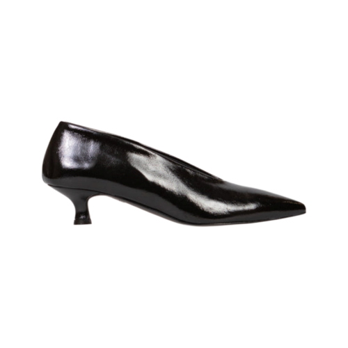 OVYé Women's Black Patent Leather Pumps with 4 cm Heel LF894M136CIA