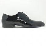 Scarpe eleganti Casual Shoes uomo 226 vernice nero listino € 139,00