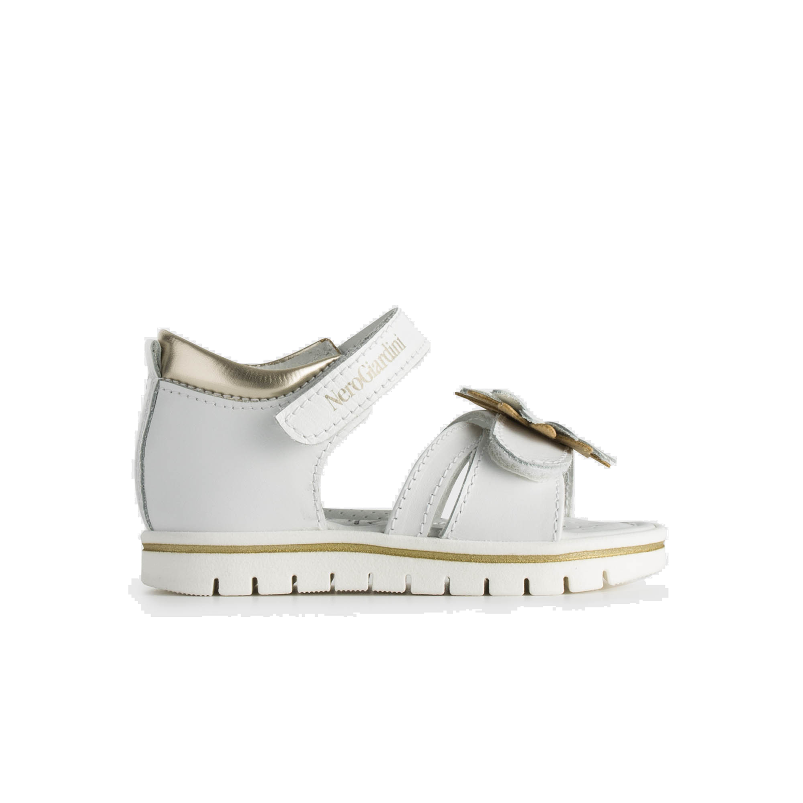 Sneaker Alta Bambina Nero Giardini Junior Platino con Stelle